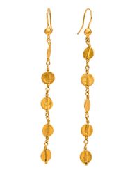 Yossi Harari - Metallic Butterfly Dangle Earrings - Lyst
