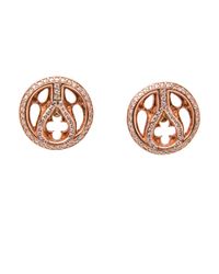 Loree Rodkin - Multicolor Quatrefoil Stud Earrings - Lyst