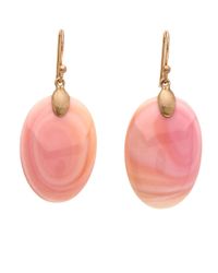 Ted Muehling Multicolor Conch Shell Chip Earrings