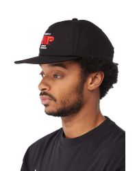 Carhartt WIP Cotton Worm Logo Hat 'black' for Men | Lyst