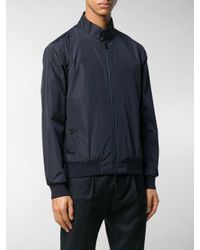 Z Zegna Leichte Nylonjacke in Blue für Herren