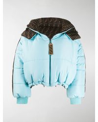 fendi long down jacket