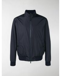 Z Zegna Leichte Nylonjacke in Blue für Herren