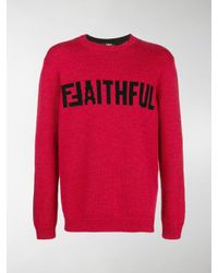 red fendi jumper
