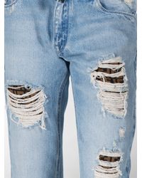 fendi ripped jeans