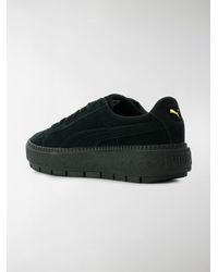 puma trace platform sneakers