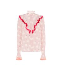 Stella McCartney - Multicolor Maia Swan Print Shirt - Lyst