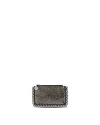 Stella McCartney - Multicolor Ruthenium Falabella Shiny Dotted Chamois Purse - Lyst