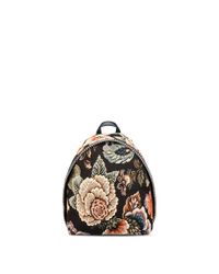 Stella McCartney - Multicolor Tapestry And Denim Small Backpack - Lyst