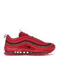 red cheetah print air max 97