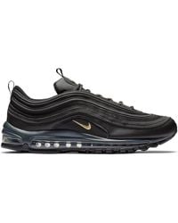 nike 97 air max black gold