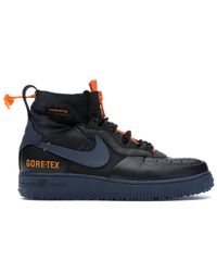 nike air force winter black