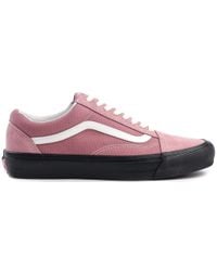 pink old skool vans mens