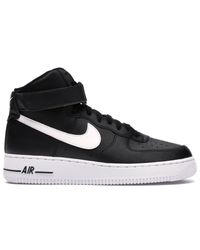 black and white mens air force 1
