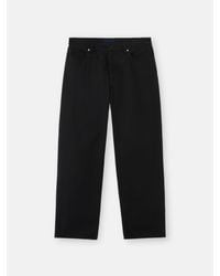 Stone Island 1100008 Bull Denim-Tc in Black for Men | Lyst
