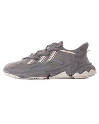 adidas Originals Lace Ozweego W Shoes in Grey (Grey) - Lyst