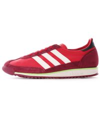 adidas Originals Synthetic Sl 72 Trainers in Red/White (Red) for Men | Lyst