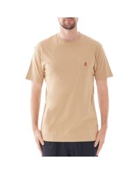 Gramicci Natural Short Sleeve One Point T-shirt for men