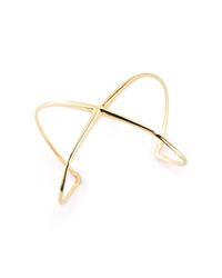 Elizabeth and James - Metallic Windrose Cuff - Lyst