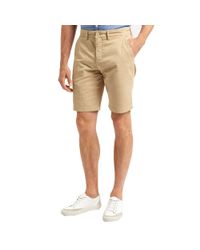 Lyle & Scott - Natural Garment Dye Chino Shorts for Men - Lyst