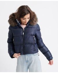 superdry womens padded jacket