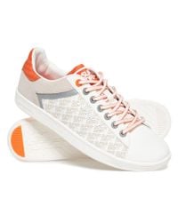 superdry sleek tennis trainers
