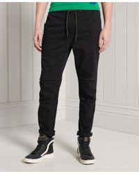 Superdry Core Utility Pants in Black for Men | Lyst