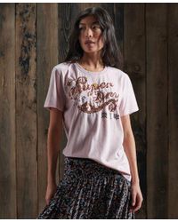 Superdry T-shirts for Women - Up to 64% off at Lyst.com