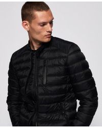 Superdry Mens Commuter Quilted Bomber Jacket