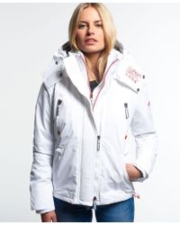 Superdry Wind Yachter Jacket in White - Lyst