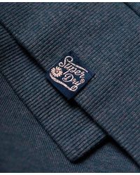 Superdry Blue Ivy Broidery Zip Hoodie