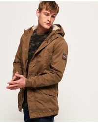 military parka jacket men's