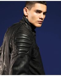 إنتاج 鍔 أسقف الكبريت ذكريات أحمر superdry hero leather racer jacket -  major-flex.com