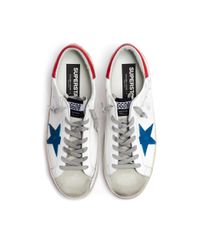 golden goose red and blue