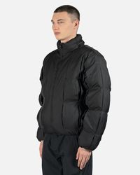 Post Archive Faction PAF 4.0+ Down Center Puffer Jacket in Gray