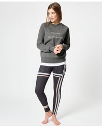 sweaty betty no pain no champagne sweatshirt