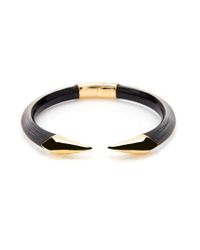 Tadashi Shoji - Metallic Mirrored Pyramid Brake Hinge Bracelet - Lyst