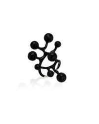 Evren Kayar Onyx Black Ring - 8 Stars
