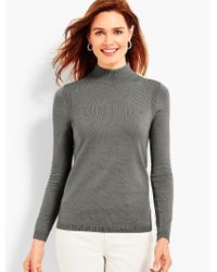 talbots mock turtleneck