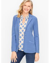 talbots gingham jacket