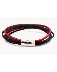 Tateossian - Multi-strand Cobra Bracelet In Red - Lyst