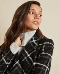 ted baker belted wrap coat