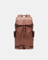 ted baker leather backpack mens