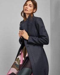 ted baker charcoal coat