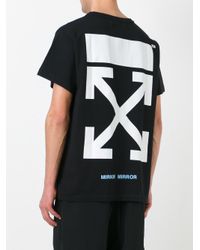 off white chirico tee