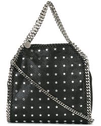 Stella McCartney Black Falabella Mini Faux-Leather Bag