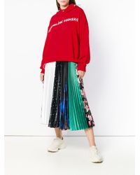 MIRA MIKATI Emroidered Cotton Hoodie