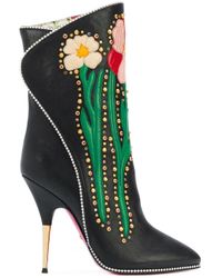gucci heel boots