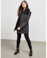 barbour garrison jacket green