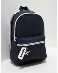 navy blue tommy hilfiger backpack